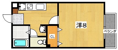 大阪府枚方市香里園山之手町 間取り