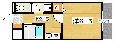 アルファクラージュⅠ 間取り
