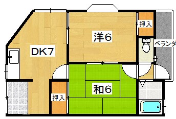坂元マンション 間取り