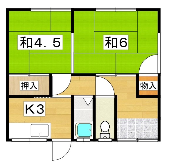 走谷テラスハウス 間取り