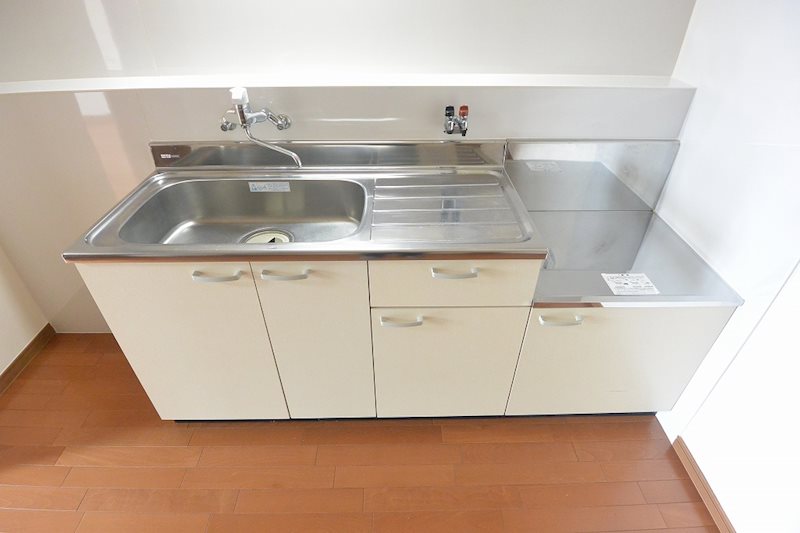 2口ガスコンロ設置可能 山喜マンション キッチン