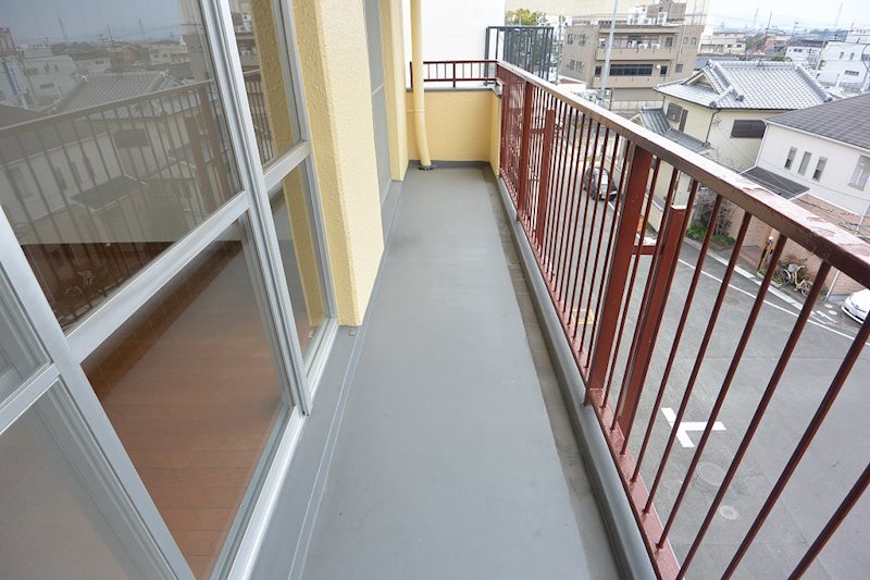 ベランダ 山喜マンション ベランダ