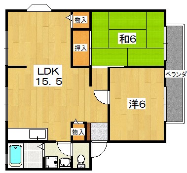 サンライフ山戸 間取り