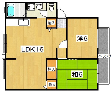 サンアレイ下野Ⅱ 間取り