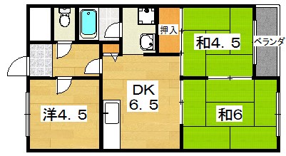 ハイクレスト宮之阪 間取り