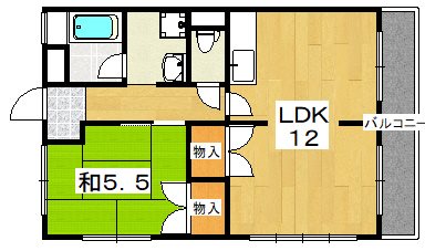 間取り 高村ハイツ 間取り図
