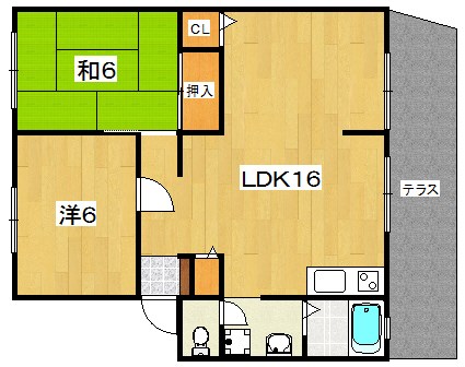 ハイツスター 間取り