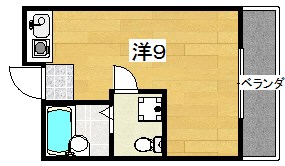 ヴィラ岡山手 間取り