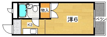 コーポ矢野 間取り