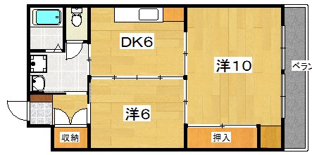 富田マンション 間取り