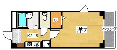 レフティー岡東 間取り