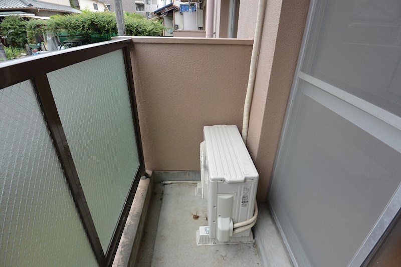 志智マンション ベランダ