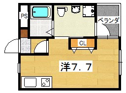 シャンテー宮之阪 間取り