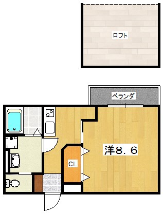 大阪府枚方市香里園山之手町 間取り