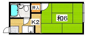 岡田ハイツ 間取り