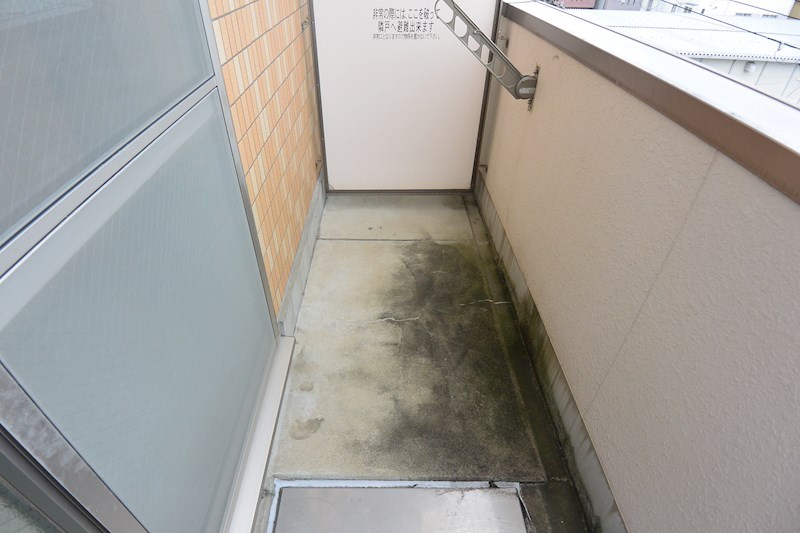 シャンテー中宮Ⅲ ベランダ
