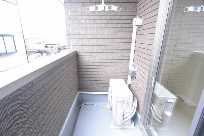 ソレイユ大峰 ベランダ