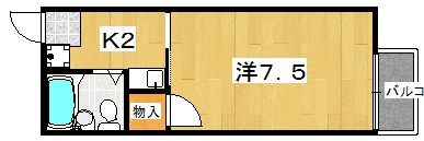 ハイツ殿山台 間取り