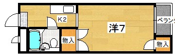 山戸ハイツ 間取り