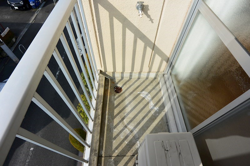 山戸ハイツ ベランダ