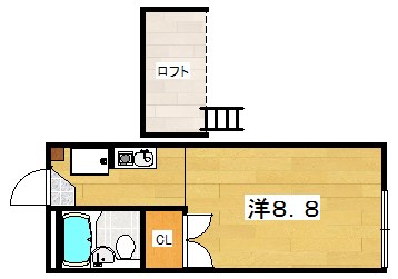 エルメゾン藤阪 間取り