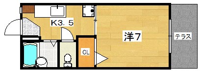 グリーンヒルハイツ 間取り