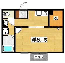 コムズスクエア西禁野 間取り