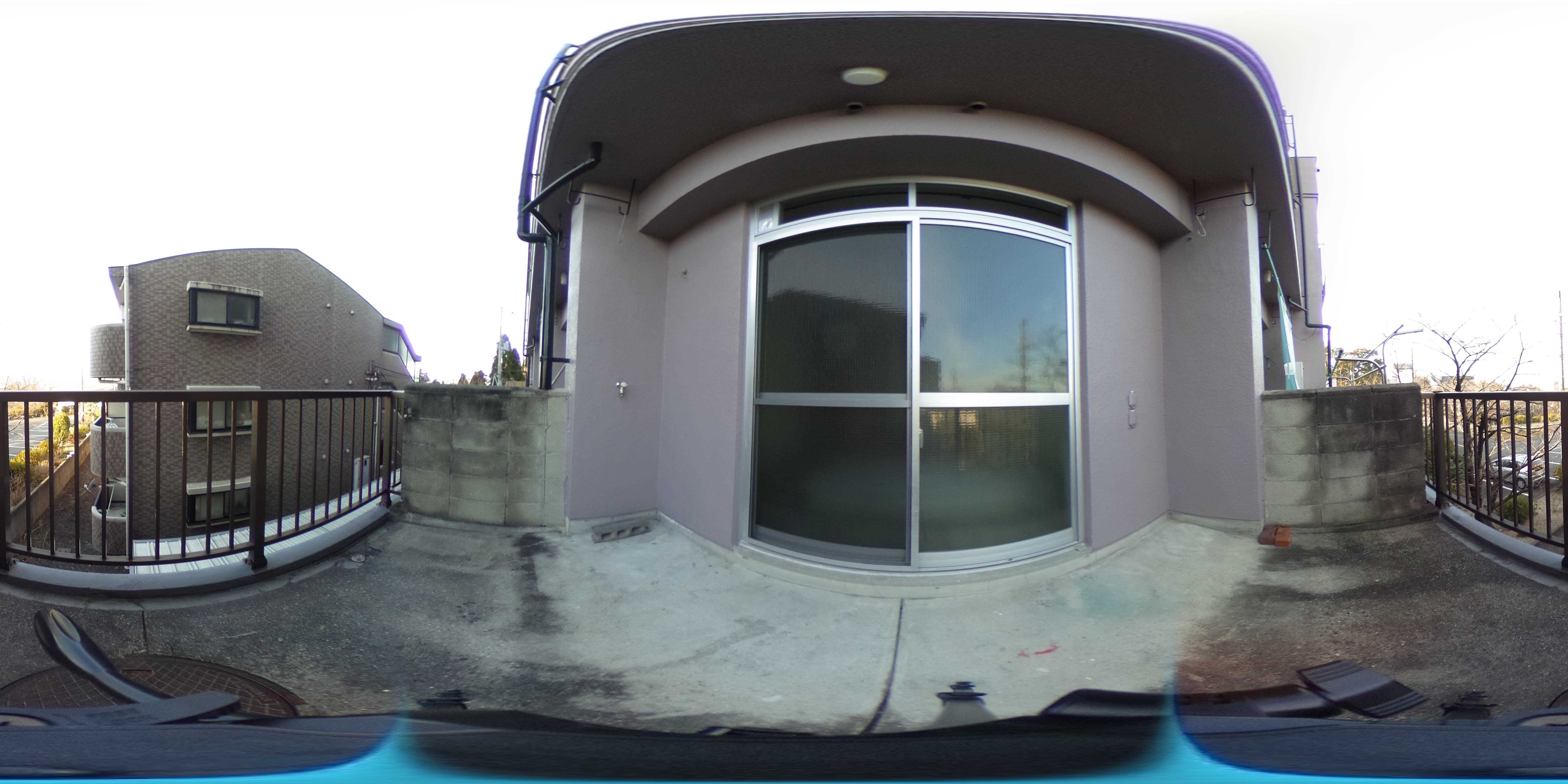 双葉マンション ベランダ