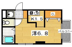 エトワールヴィル－R南楠葉 間取り