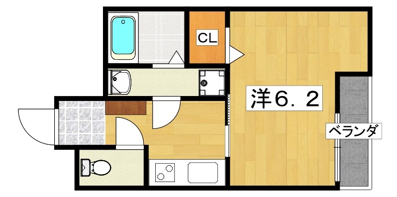 セイム宮之阪 間取り