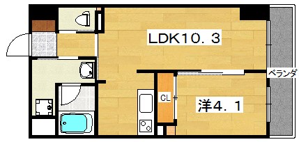 レジデンス櫂 枚方駅前 間取り