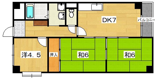 ヒルサイドビレッジ 間取り