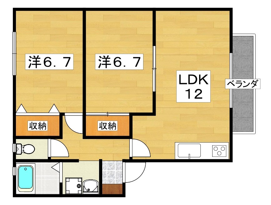カーサベルデ 間取り