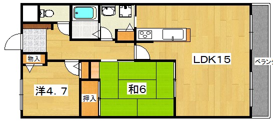 レオン友田 間取り