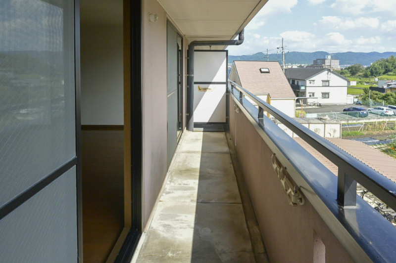 レオン友田 ベランダ