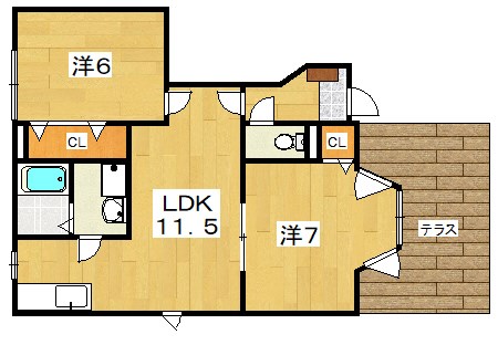 K's　HOME 間取り