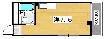 メゾンファミールフクイ 間取り