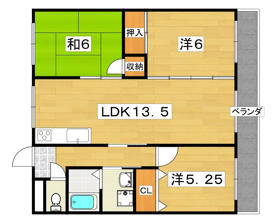プランドール 間取り