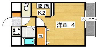 エトワールヴィル－R南楠葉 間取り
