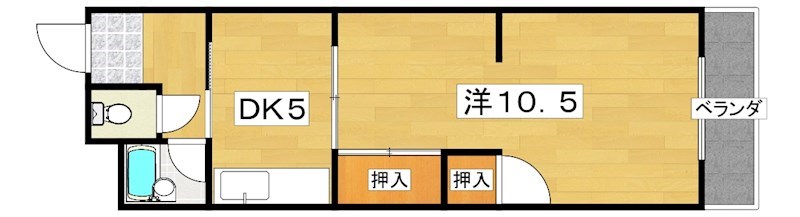 エレガンスシティー 間取り