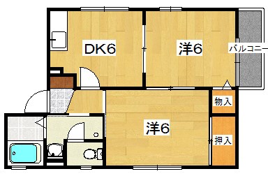 サンドーモ　E棟 間取り