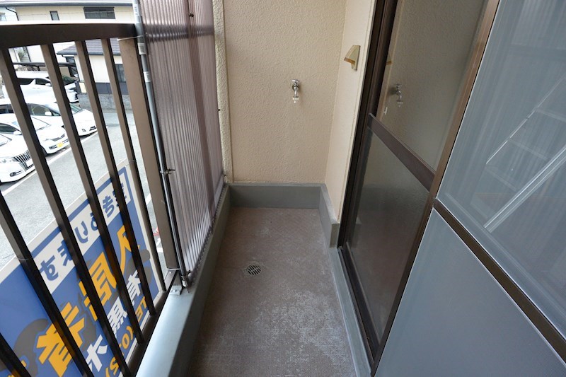 野村マンション ベランダ