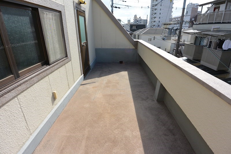 野村マンション ベランダ