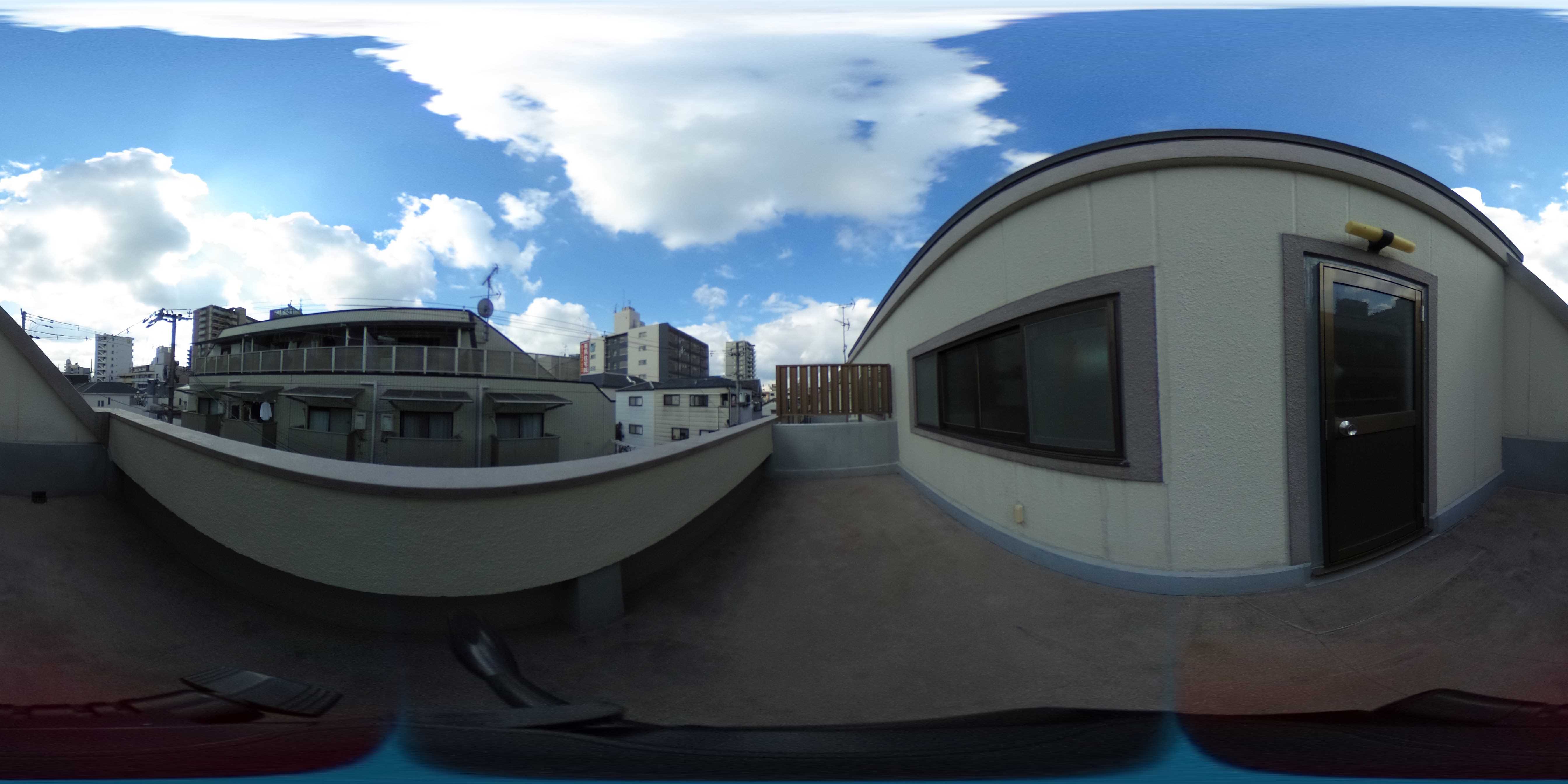 野村マンション ベランダ