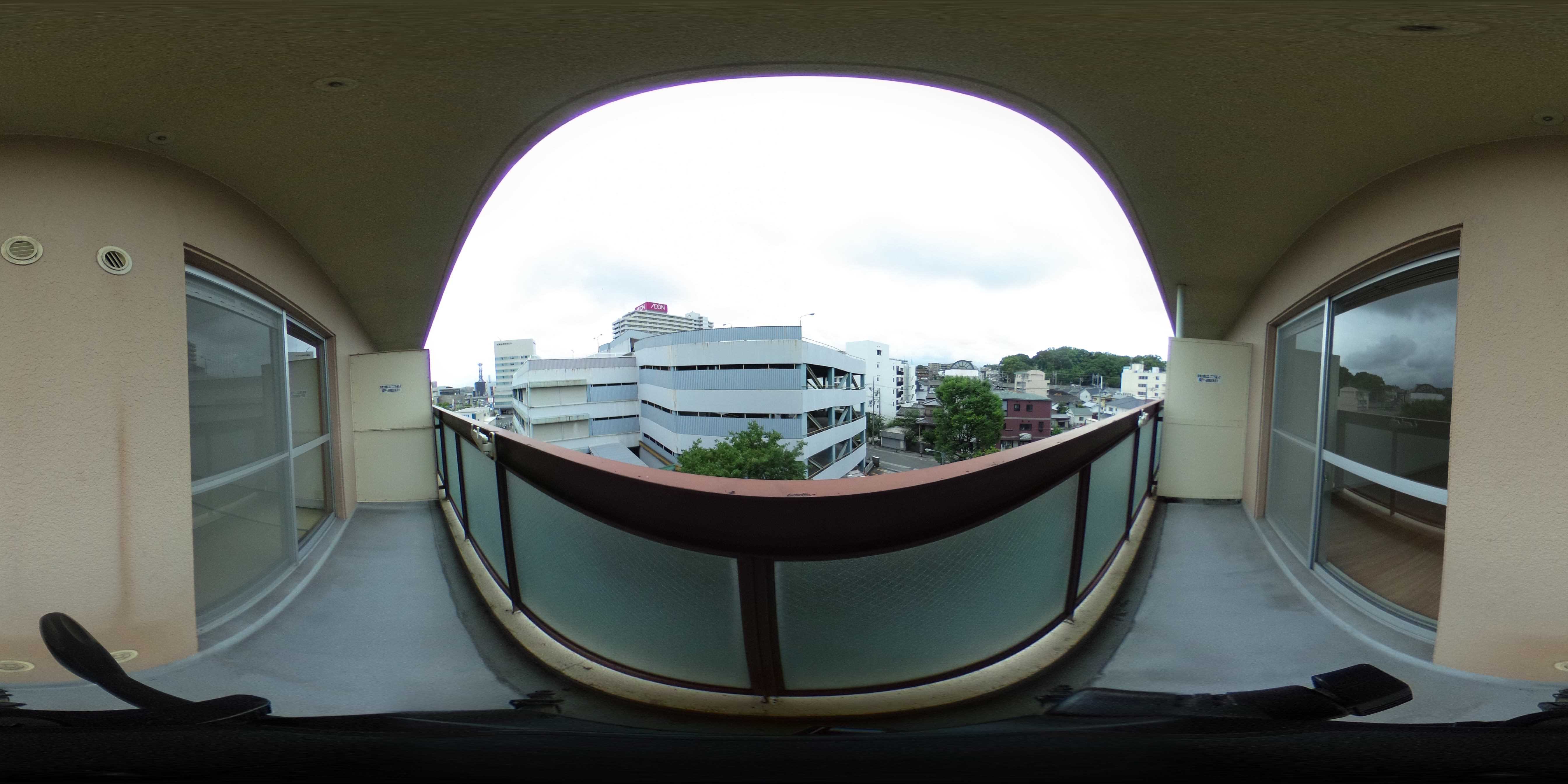 枚方壱番館 ベランダ
