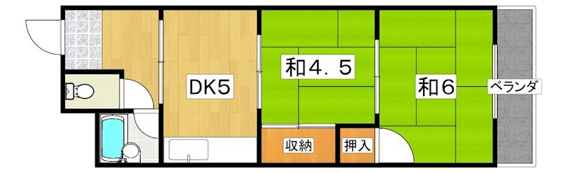 エレガンスシティー 間取り