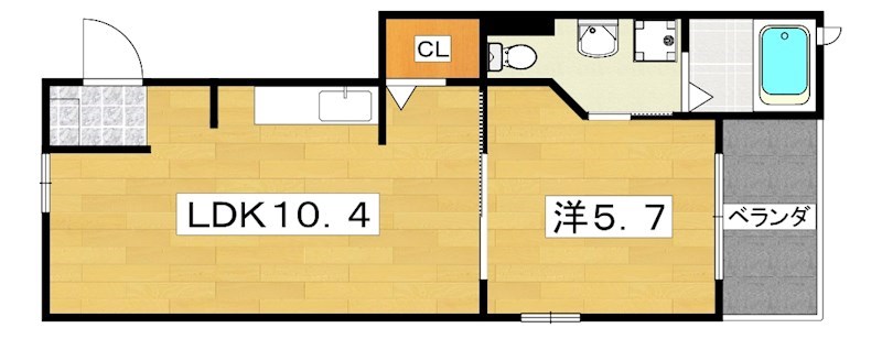 ルミエール　ハタ 間取り