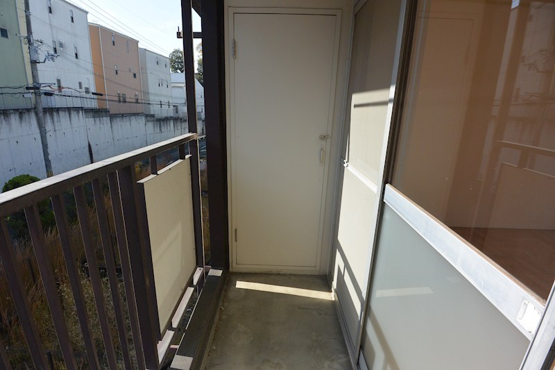 冨田ハイツ ベランダ