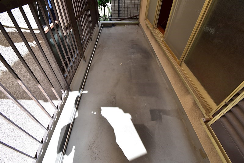 香里南之町戸建て ベランダ
