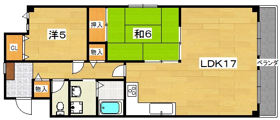 第3クラウンマンション 間取り